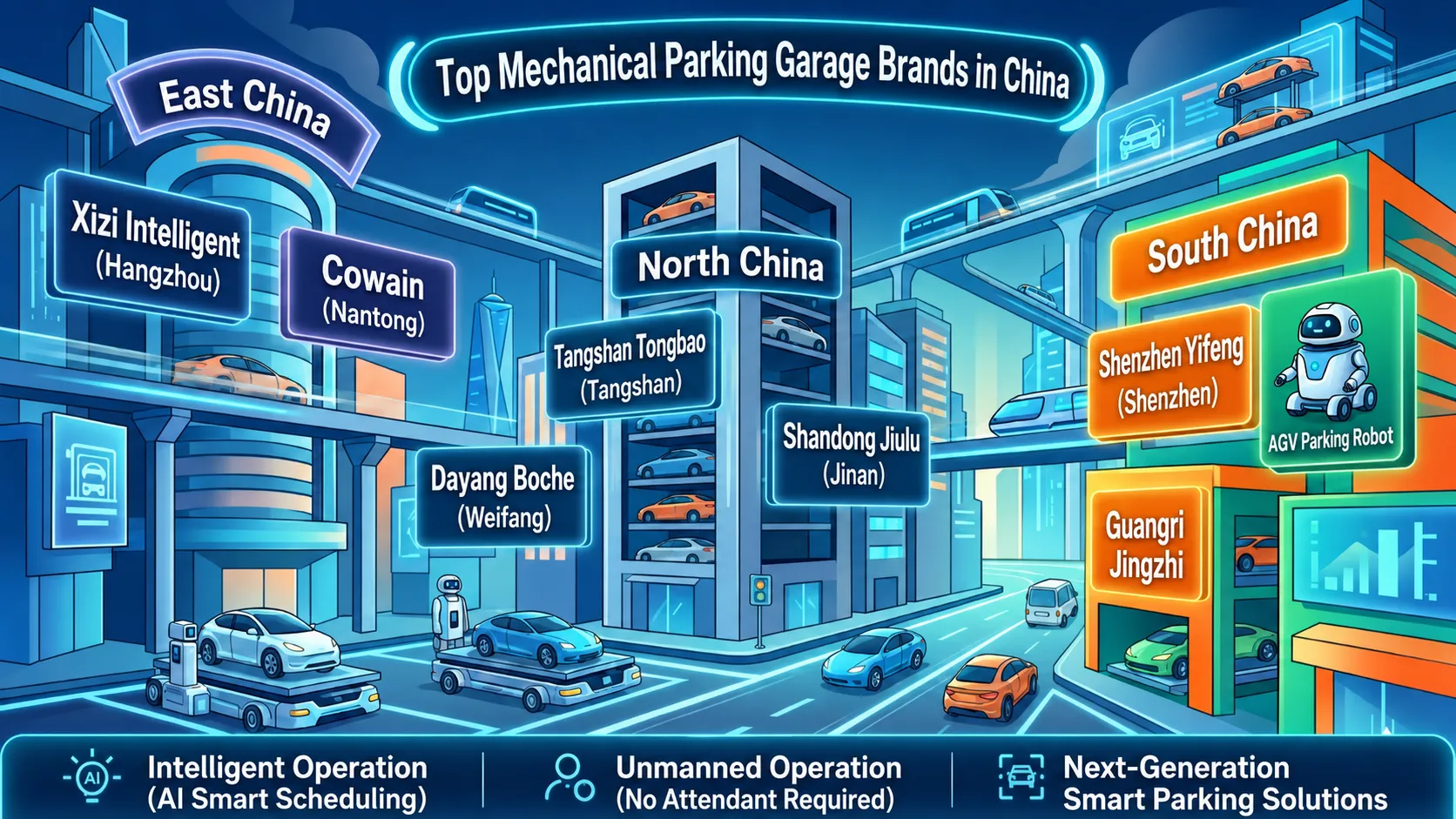 Top Mechanical Parking Garage Brands in China (2026)