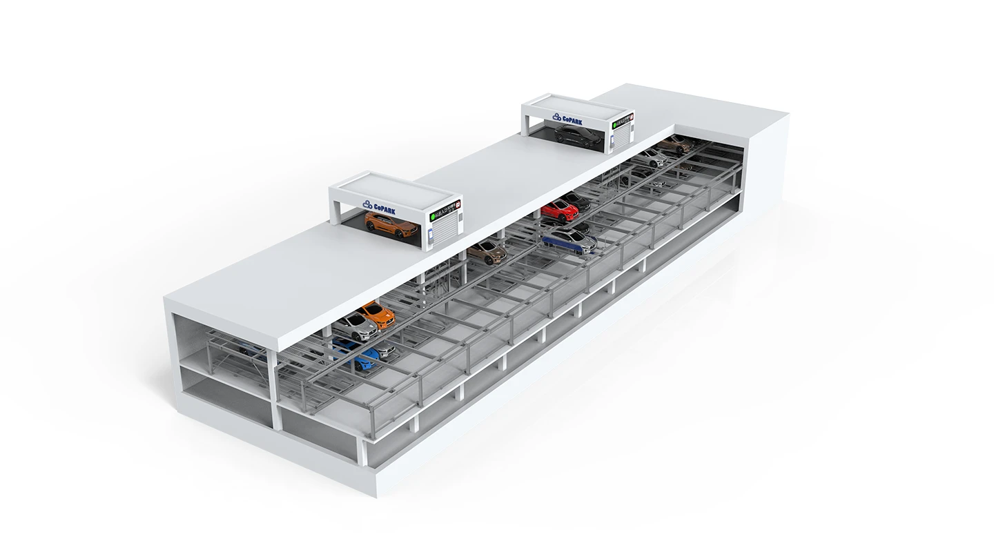 Shuttle Automated Parking Solutions from CoPARK